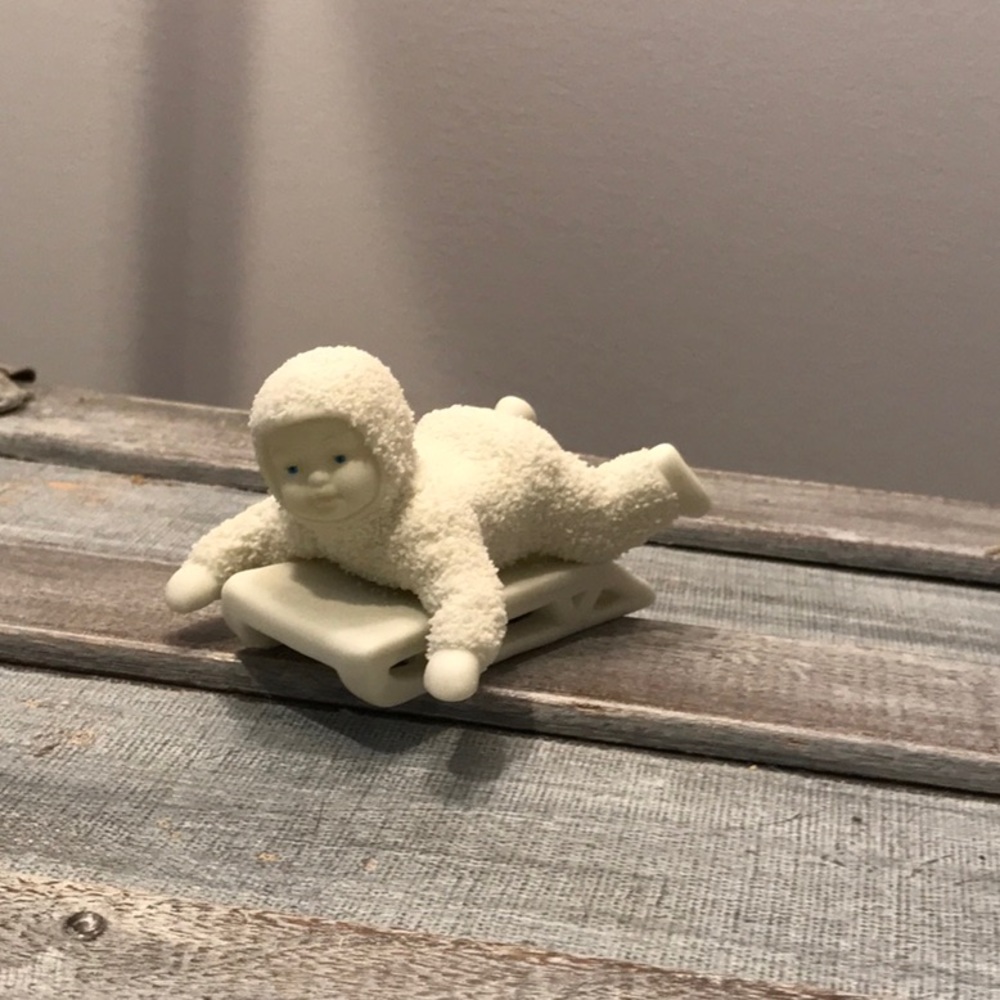 Authentic Snowbabies Hold on Tight DEPARTMENT 56